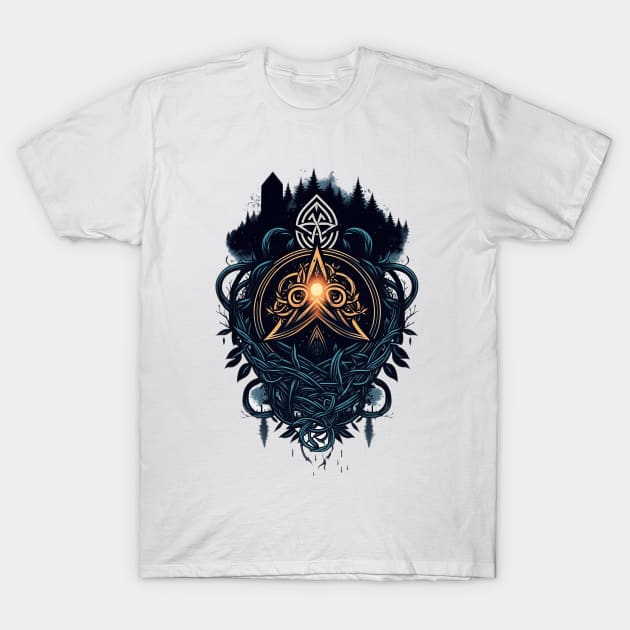 Mystical fantasy art. T-Shirt by AndreKENO